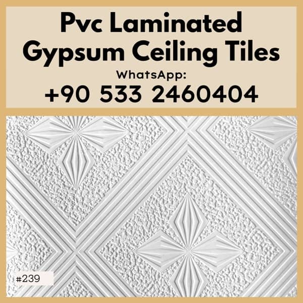 gypsum ceiling materials