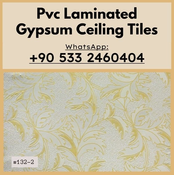 Gypsum Tile False Ceiling