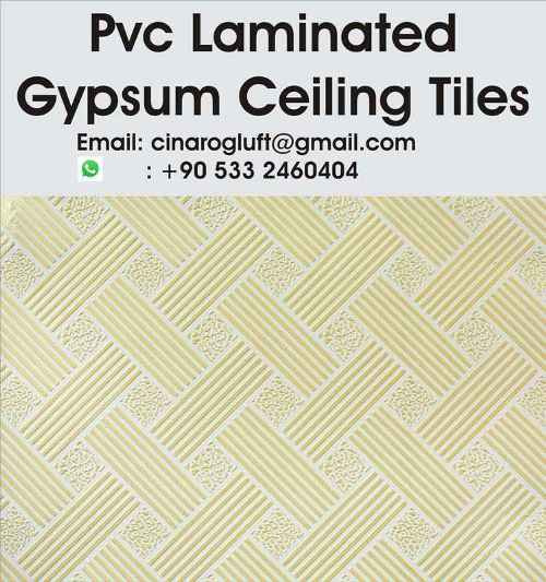 pvc laminated ceiling board