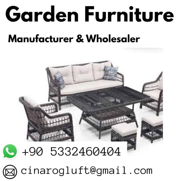 Buying Garden Furniture In Turkey, Turkish Rattan Furniture